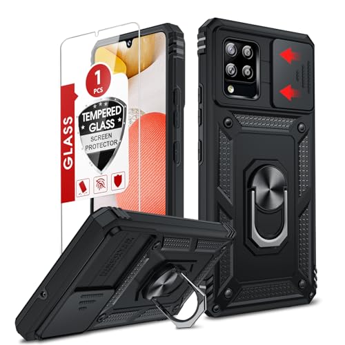 Coque Samsung A42 5G LeYi avec protège-caméra et verre trempé