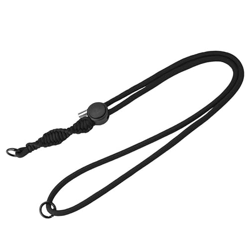 TRIPLE RIVER�EFor Insta360 Luna Ultra/Pro �V�����_�[�X�g���b�v ���|�� �l�b�N�X�g���b�v �����h�~ �J�����R �O�r�����p 1/4�C���`�Ή� DSLR�J�����p �������[�h�t��(�u���b�N)