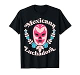 Pink Wrestling Mask Mexicana Luchadora - Lucha Libre Women T-Shirt