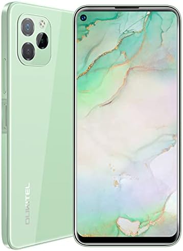 Sim-free & Unlocked Mobile Phones,OUKITEL C21 Pro 2022 Android 11 Smartphone,6.39 Inches 64GB+4GB 4000mAh 21MP Sony Camera Dual SIM 4G Mobile Phones Sim Free Unlocked SD256GB Full Glass Design,Green