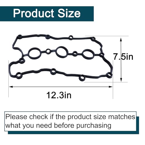 Image of Engine Valve Cover Gasket Set Compatible with Audi A5 Quattro A6 Quattro A7 Quattro A8 Quattro Q5 Q7 S5 SQ5 S4 A5 A6 Q5 Porsche Volkswagen Touareg,Replace for 713895700 713895800
