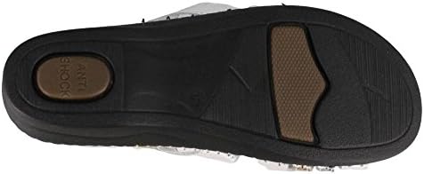 La Plume Women's Anya sandal (Ice, Medium, numeric_5_point_5) | Image 2