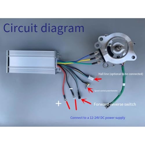 Régulateur DC brushless pour piloter la vitesse d'un moteur triphasé 800W 40A