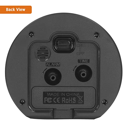 Peakeep Analog Alarm Clock For Kids Learning To Tell Time, Battery Operated For Teenagers Boys Girls Bedrooms (Aqua) #TOP4