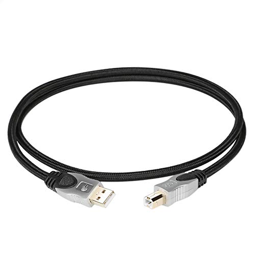 JIB BoaAcoustic BlackBerry-USB-Druckerkabel, USB A auf USB B, Hochgeschwindigkeitskabel, 2 m Cover