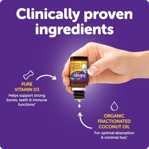 Ddrops Booster 600 IU Drops, 100 Drops