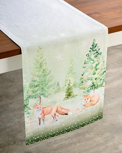Maison d'Hermine Tischläufer 100% Baumwolle Einlagig (50 cm x 150 cm) – Ansicht 5