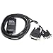 Produktbild vhbw Seriell Adapter Programmierkabel RS-232 kompatibel mit Computer & Peripheriegeräte Siemens Simatic S5 CPU 942, 943, 943B 300cm schwarz