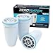 ZeroWater Official Replacement Filter - 5-Stage Filter Replacement 0 TDS for Improved Tap Water Taste - NSF Certified to Reduce Lead, Chromium, and PFOA/PFOS, 3-Pack