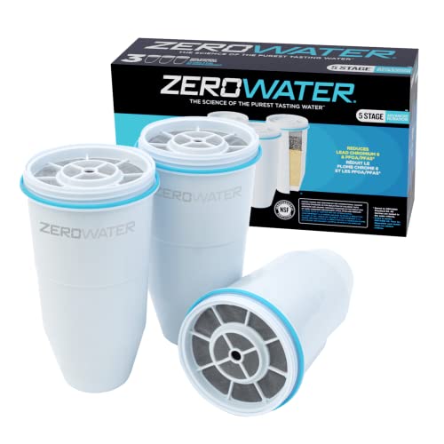 ZeroWater Official 5Stage Water Filter for Replacement, NSF Certified