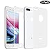 GAHOGA Compatible iPhone 7 Plus /8 Plus Screen Protector Front and Back [Anti-Scratch] [Case Friendly] Full Coverage Tempered Glass [3D Touch ] 2 Pack for iPhone 7+, 8+ - White