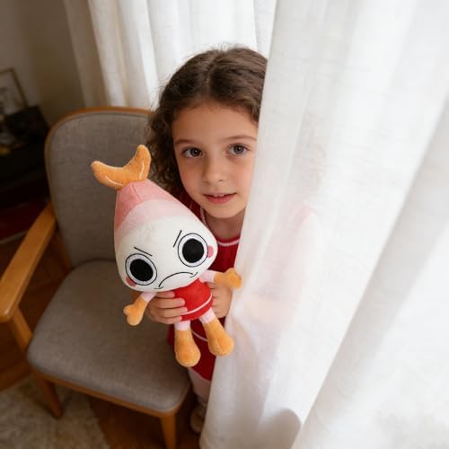 Dandy's World Plush, Dandy's World Plushies Shrimpo, Adorable Collectible Plush Toy Gift for Fans, Huggable Stuffed Doll for Room Decor, Birthday Party Supplies — view 4