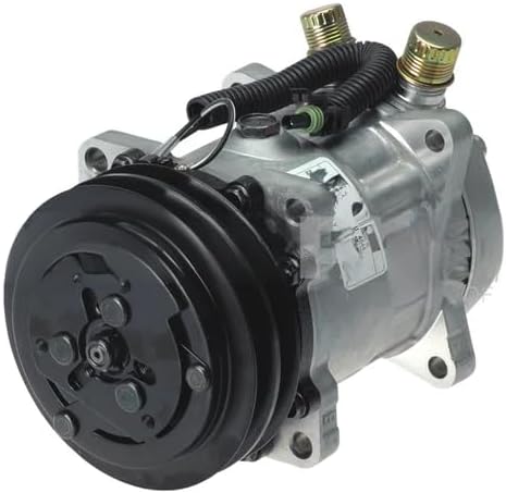 T R P AC Compressor for Peterbilt and Kenworth, Automotive Air Conditioning, Part LE1620, Heavy-Duty Construction