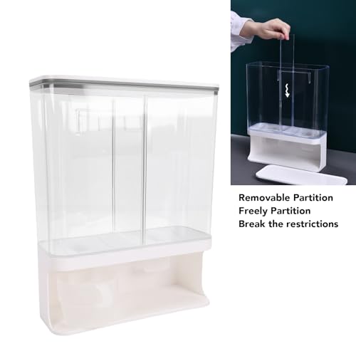 Contenedor de cereales hermético para organizar encimeras de cocina 7