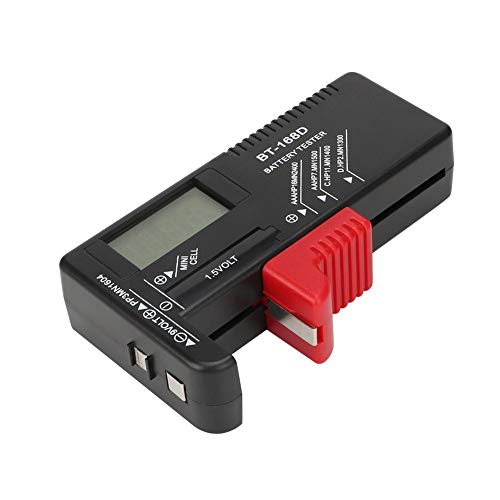 Mumusuki Digital Portable 1.5V 9V Battery Tester Measuring Diagnostic Checker Analyzer Tester Household