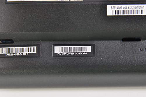 Cisco CP-8961-C-K9 Téléphone IP Blanc avec Écran Couleur Haute Résolution