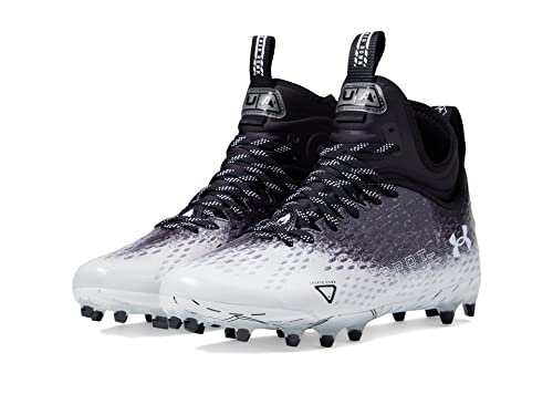 Under Armour Men's Sportlight Lux MC 2.0, (001) Black/White/White, 13, US