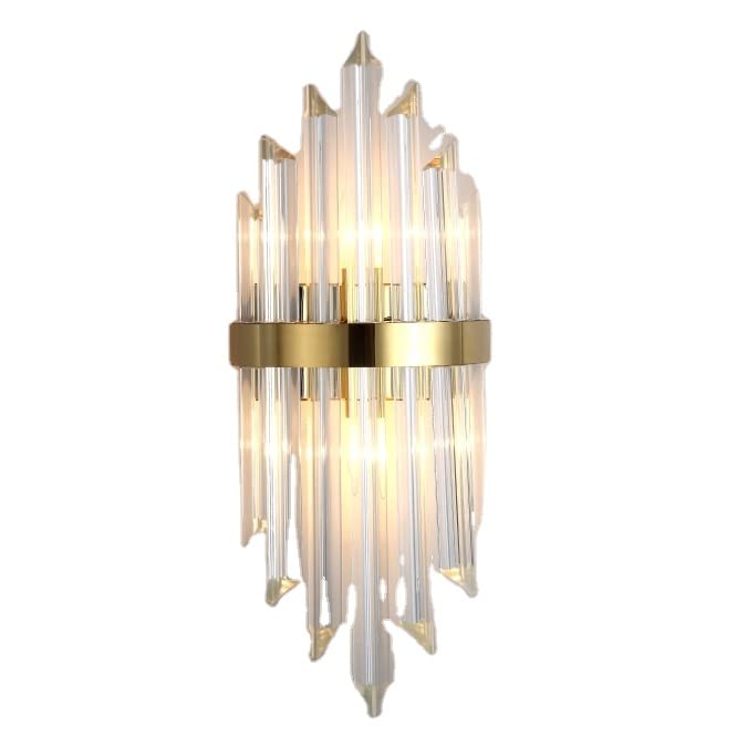 Lámpara de pared de cristal para crear hogares cálidos y acogedores