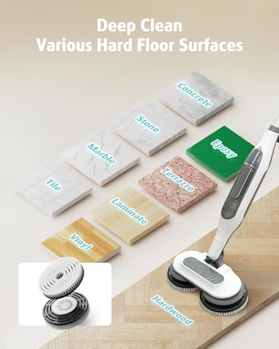 Image of AIR U+ Newly Upgraded Steam Mop Replacement Brush Pads for Shark Steam and Scrub Mop S8201 S8001 S7201 S7000 Series (2 Count)