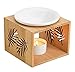 G.W. Duftlampe ' Bambus Leafs ', Keramik und Bambus Holz, abnehmbare Duftschale, ideal für Duft- Öle und Wachse, Maße: Länge x Tiefe x Höhe = 12 x 12 x 10 cm Zuhause LZ 12 günstig Kaufen-G.W. Duftlampe ' Bambus Leafs ', Keramik und Bambus Holz, abnehmbare Duftschale, ideal für Duft- Öle und Wachse, Maße: Länge x Tiefe x Höhe = 12 x 12 x 10 cm Zuhause