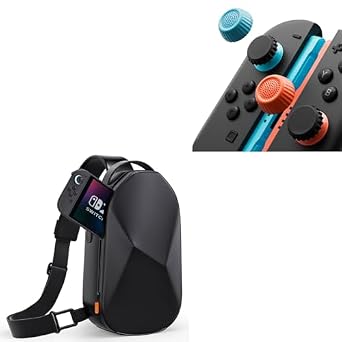 COOWPS Switch 2 Bag and Thumb Grip Caps