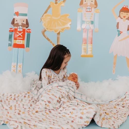 Image of Copper Pearl Jumbo 3-Layer Baby Blanket: Soft Baby Quilts for Boys and Girls | Breathable, Cozy, Toddler Blanket | Baby Quilt for Newborns | 60x72 Premium Material | Juliet