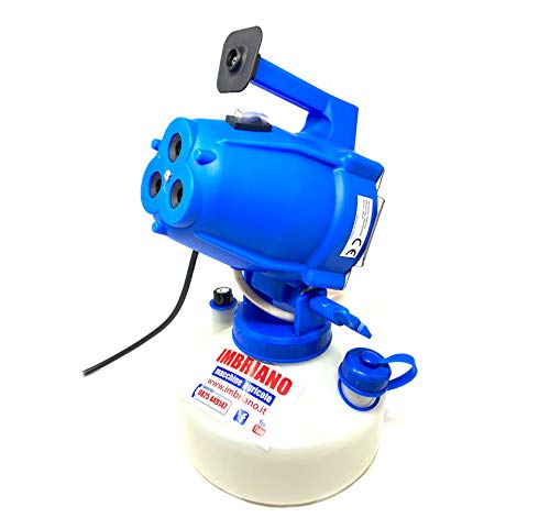220V Nebulizzatore Elettrico a Bassissimo Volume per Nebulizzatore ULV 3 Fori per Sterilizzatore ad Aria Epidemic Aerosol Atomizer 1000W 4L