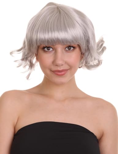 Wigs2you.com���f�B�[�X �t���E�B�b�O �{�u�J�[�� �ϔM �R�X�v�� �C�x���g �p�[�e�B�[�p �p���N�E�|�b�v�X�^�C�� - �O���[