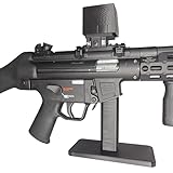 Hammy3DPrints Display Stand for Various Firearms - Pistols, AK, AR, MP5, KP9, and More | Rifle Holder Storage Rack (HK MP5 22LR)