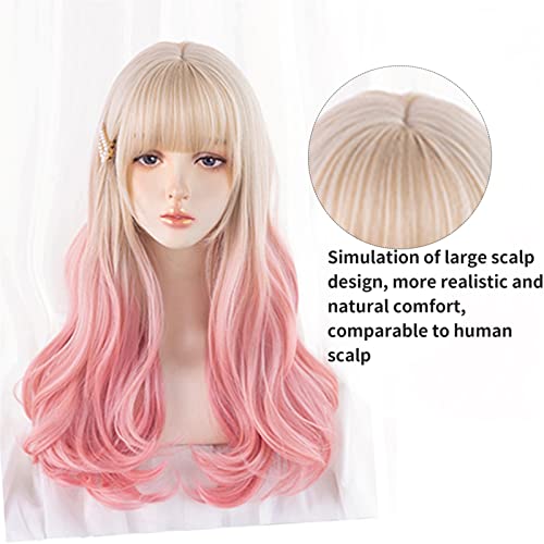 Perruques de cheveux cosplay synthétiques résistantes à la chaleur qualité supérieure - 4