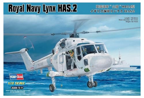 Maquette Lynx Has.2 Royal Navy 1/72 Hobbyboss : finesse et précision historique