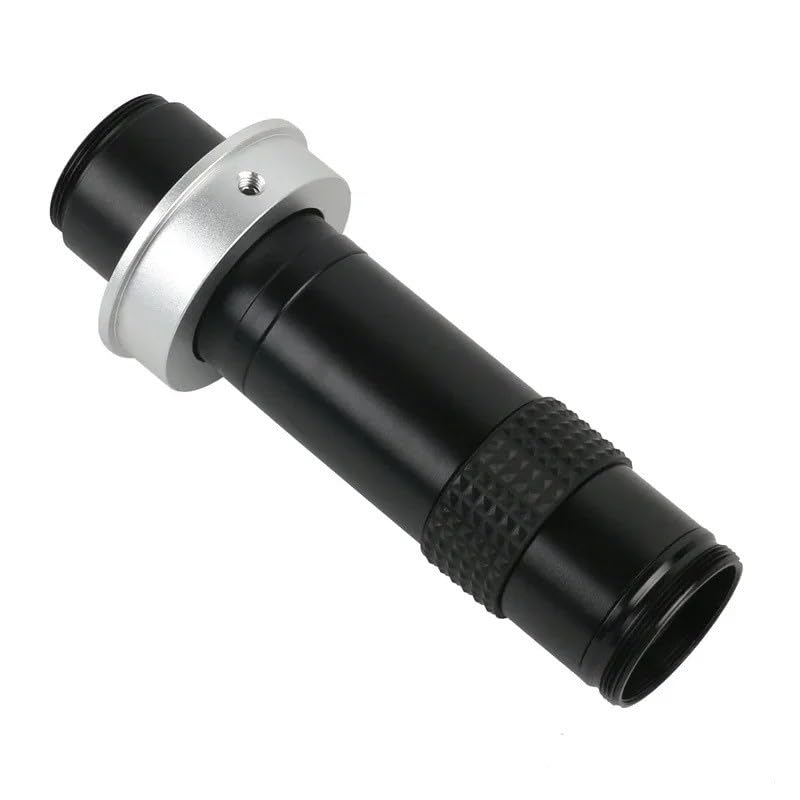 Regulowane powiększenie 1-260X Zoom C mocowanie obiektywu nieskończona odległość robocza dla kompatybilnej kamery wideo z mikroskopem HDMI VGA USB(40MM)
