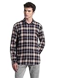 Corte ajustado JACK & JONES Jjjoshua Fall Flannel Shirt LS Camisa Casual, Hawaiian Sunset, L Hombres