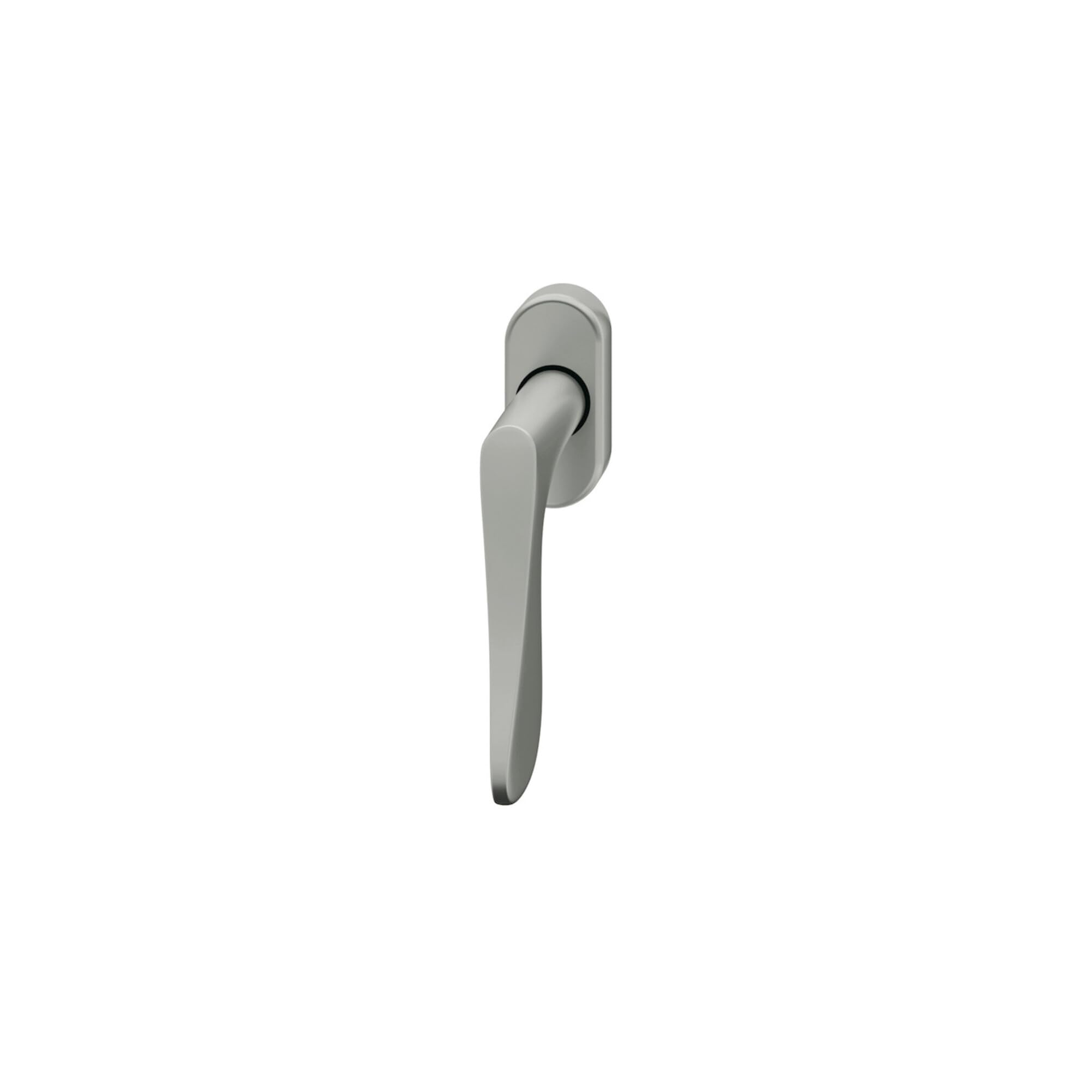 FSB Maniglia ovale per finestra in alluminio F1 34 1144, perno 24, 38 mm