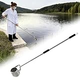 Telescopic Water Sampler Dipper 5ft / 10ft Long - Stainless Steel Sampling Ladle with 500ml Pendulum Beaker...