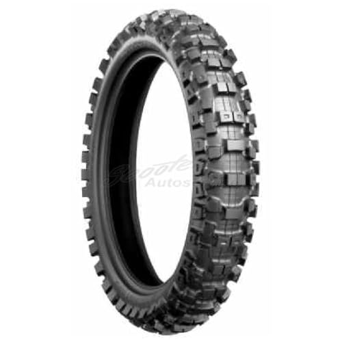 Bridgestone M404 90/100-14 Pneu Arrière Idéal pour Entraînement Motocross Junior