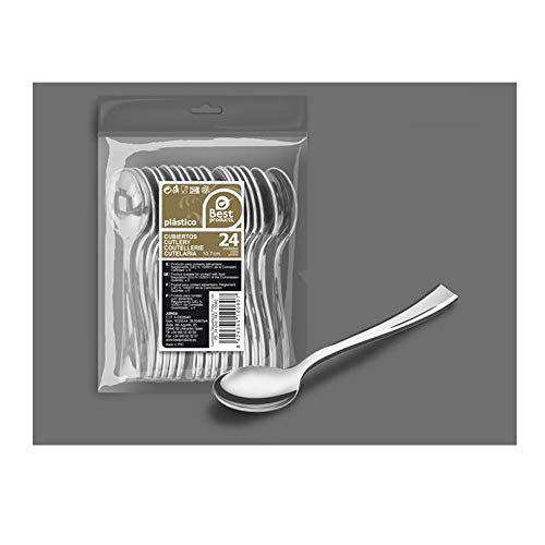 Générique Best Products - 24 CUILLÈRES DÉGUSTATION Argent 10CM