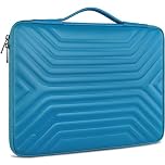 DOMISO 15.6" Shockproof Waterproof Laptop Sleeve with Handle Lightweight Soft EVA Tablet Case for 15.6 Inch Laptops/Apple/Lenovo IdeaPad/Acer Aspire E15 / HP ENVY 15 / Dell/ASUS, Blue