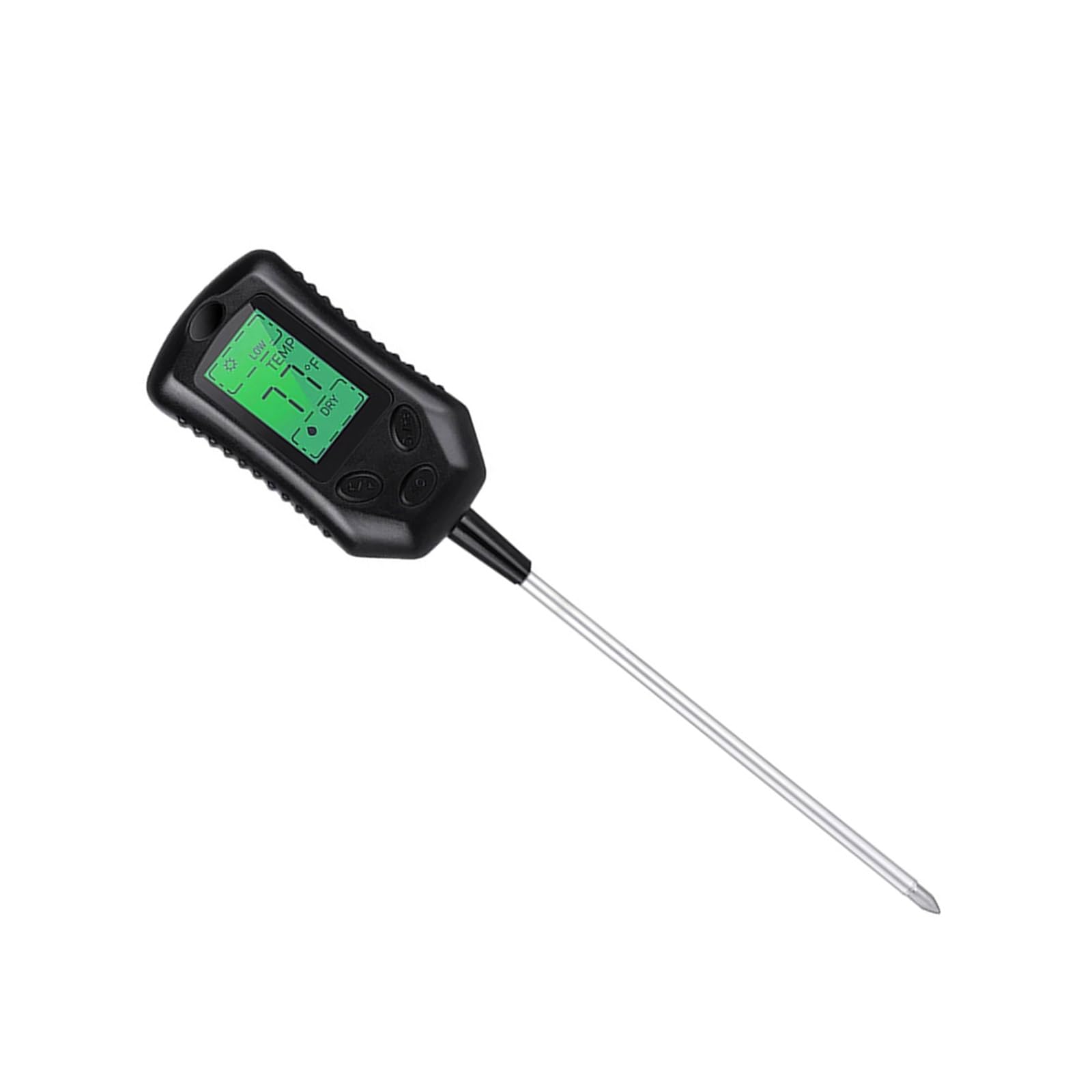 Jazuaiao Soil Survey Instrument with Sunlight Temp Moistures Indicators Temperature Testing for Horticulture Enthusiasts Soil Analysis Instrument