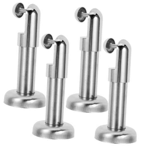 Soporte separador para mamparas acero inox 304 Mipcase 4 uds regulable baño