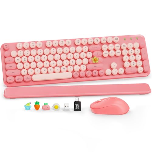 Combo de teclado y mouse inalámbricos ergonómico para evitar el dolor de muñeca al escribir