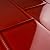 TCSAG-08 3x6 Red Glass Subway Tile -Kitchen and Bath Backsplash Wall Tile (1sqt)