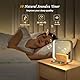Nachttischlampe mit Ladefunktion, 10W Wireless Charger, Wake Up Licht, 10 Natürlichen Klängen Einschlafhilfe und Tischlampe Touch Dimmbar mit 3 Helligkeitsstufen für Schlafzimmer Wohnzimmer Büro
