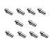 VABODENTAL Dental Fittings Plated Barb,10-32, 1/8", pkg of 10