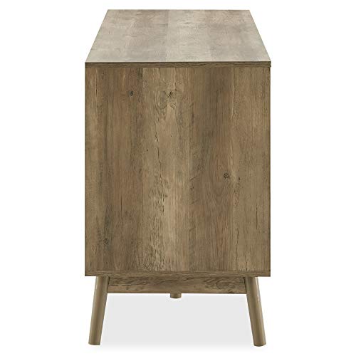 image for BELLEZE Mid Century Modern Sideboard Kitchen Buffet, TV Stand Entertai