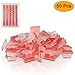 Imagen de SOULWIT® 50Pcs Clips Organizador de Cables Autoadhesivo