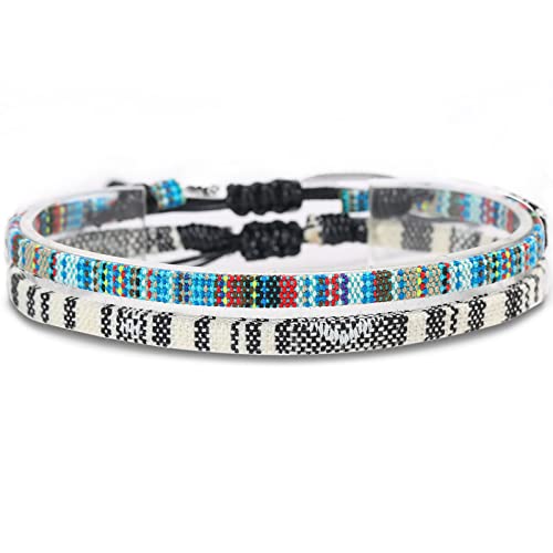Mens Bracelet Set Handmade Adjustable Size Easy To Wear Waterproof Bracelets Suitable For Surfer Suitable For Men As Gift #TOP4
