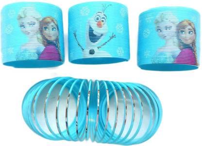 Prezzie Villa Pack of 2 Magic Spring Toy Bouncy Expandable Slinky Toys Design and Color May Vary (Frozen) (B0B54VS476) Amazon Price History, Amazon Price Tracker
