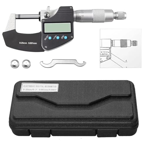 Micromètre numérique extérieur 50-75mm avec écran électronique de précision 0.001mm