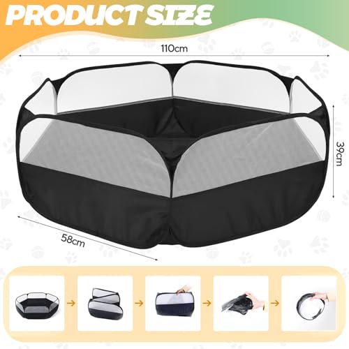 Parc d'exercice portable pour hamster idéal en voyage - 3